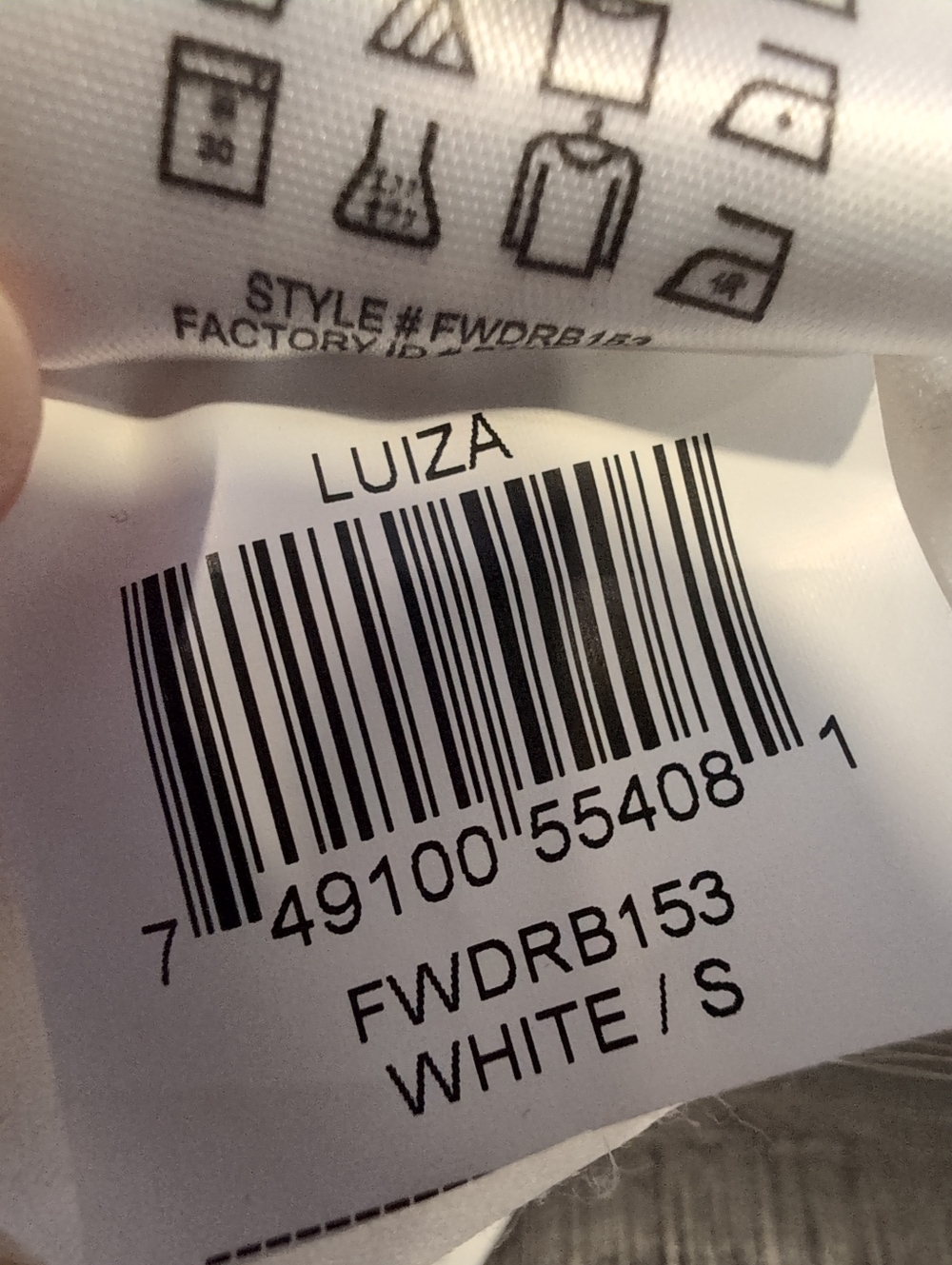 Bcbgmaxazria Luiza White Laser Cut Strapless Bikini Top Bandeau Size Small - Picture 11 of 12